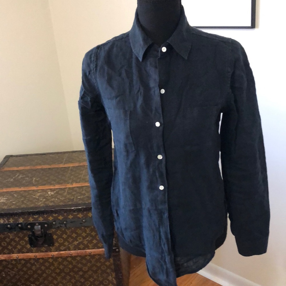 COPY - Lilly Pulitzer linen button down